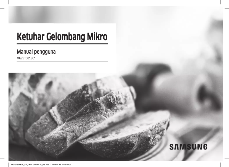 Image de la première page du manuel de l'appareil MG23T5018CN