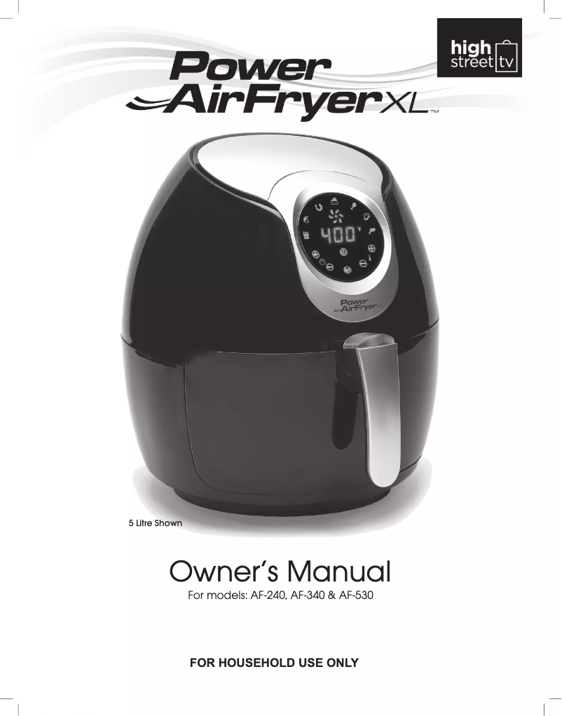 Image de la première page du manuel de l'appareil AF-240