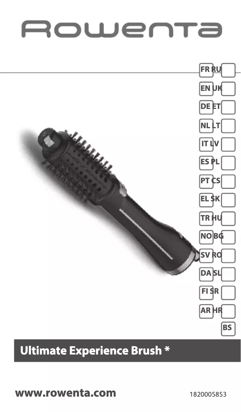 Imagen de la primera página del manual del dispositivo Ultimate Experience CF9625