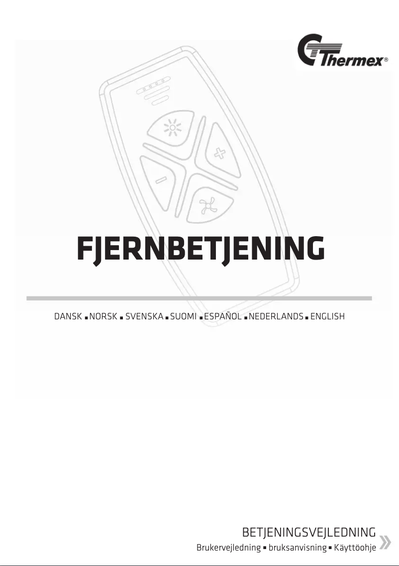 Page 1 de la notice Manuel utilisateur Thermex ESP2010
