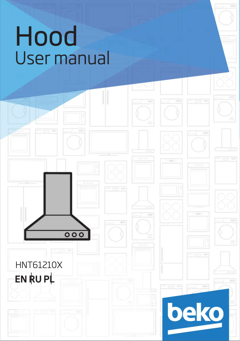 Page 1 de la notice Guide de démarrage rapide Beko HNT61210X