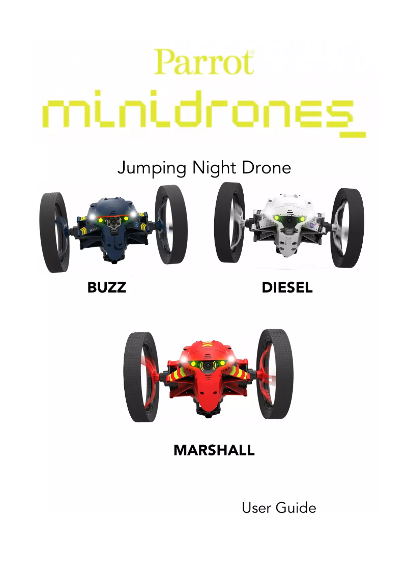 Page n°1 - Manuel utilisateur Parrot Buzz
