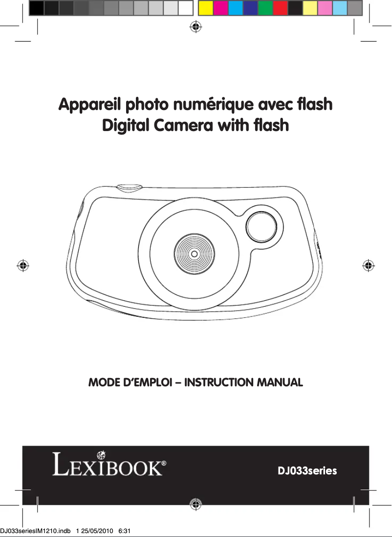 Page 1 of the manual User Manual Lexibook DJ033DP