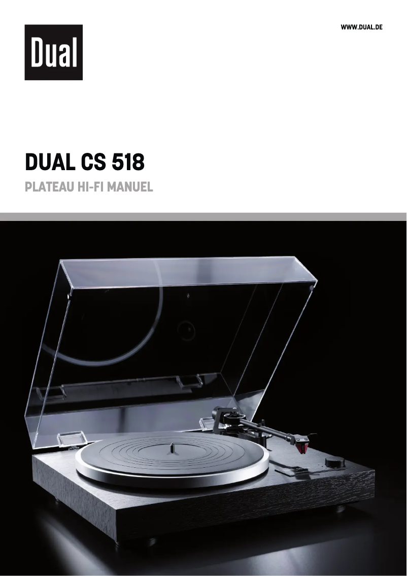 Page n°1 - Brochure Dual CS 518