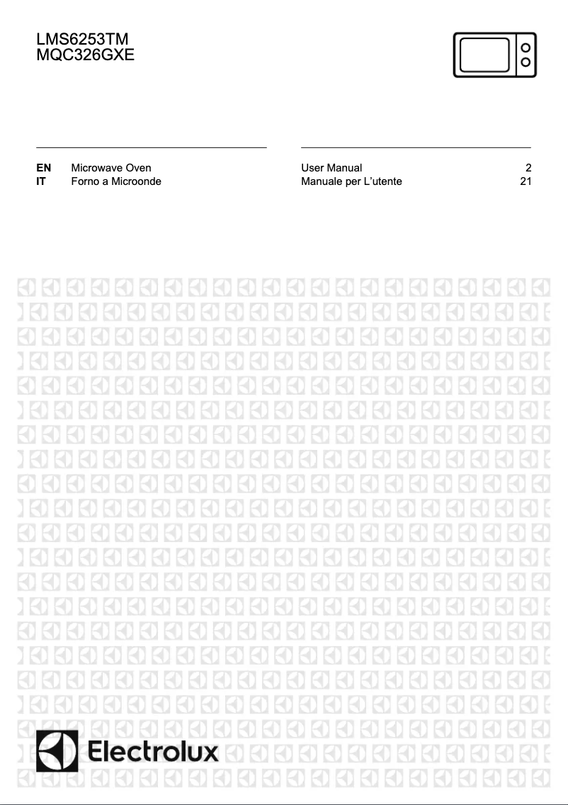Image de la première page du manuel de l'appareil MQC326GXE