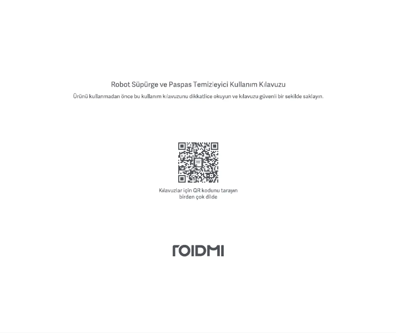 Image de la première page du manuel de l'appareil EVE