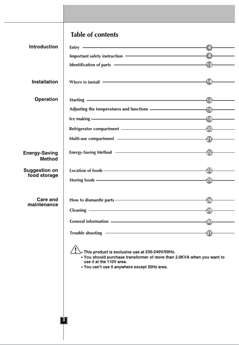 Page 1 de la notice Manuel utilisateur LG GC-B40BSMQJ