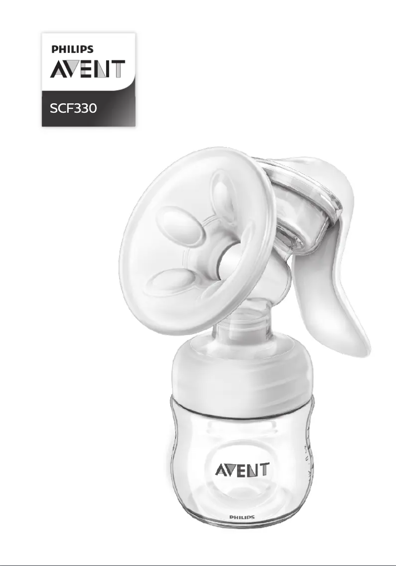 Page 1 de la notice Manuel utilisateur Philips Avent SCF330