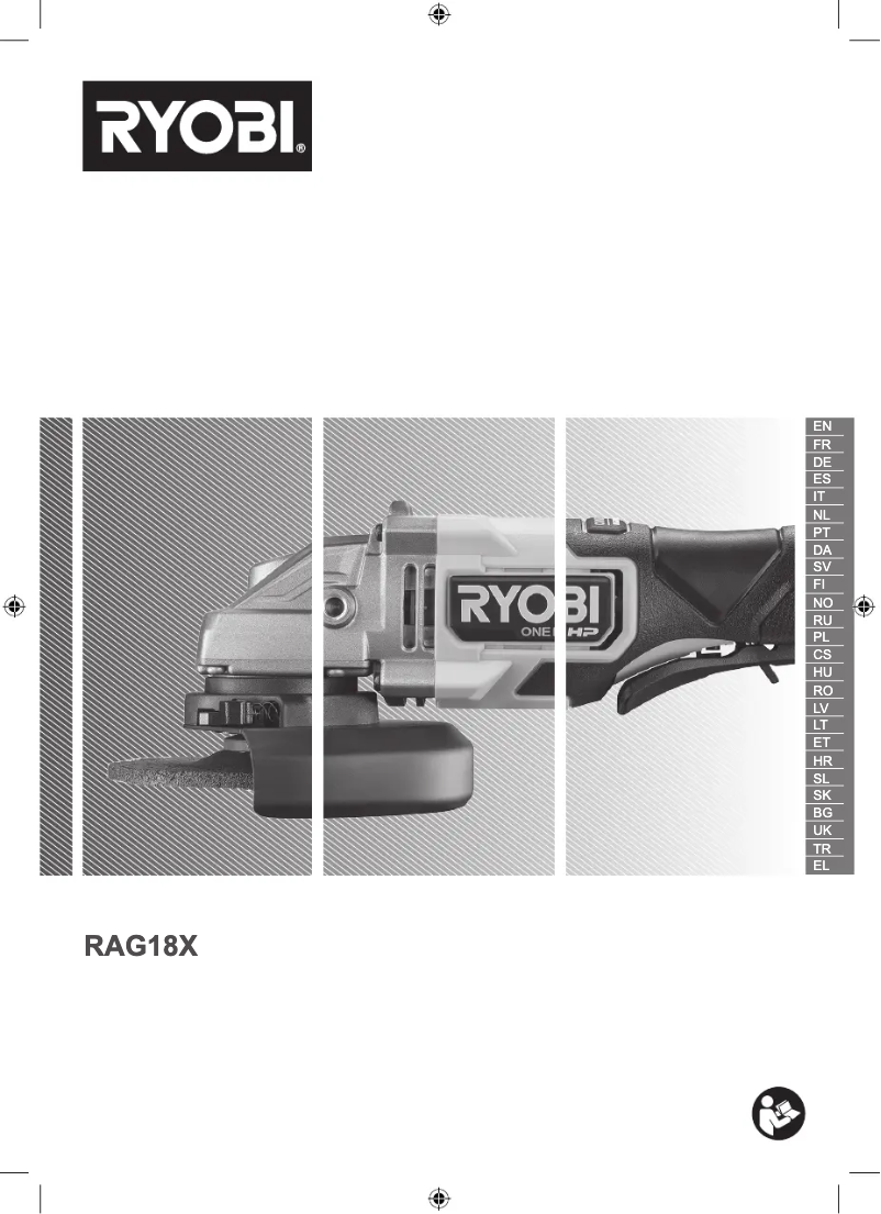 Image de la première page du manuel de l'appareil One+ RAG18X