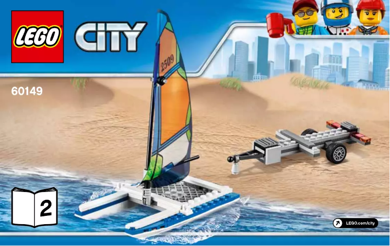 Page 1 de la notice Manuel utilisateur Lego City 60149