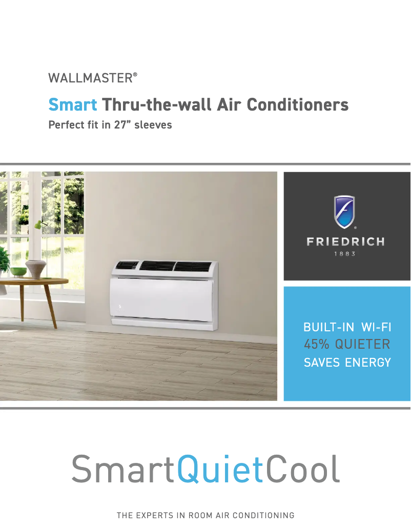 Page n°1 - Brochure Friedrich WET12A33A