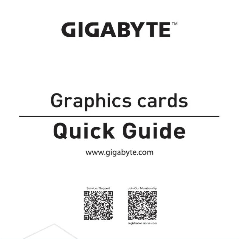 Page 1 de la notice Manuel utilisateur Gigabyte GeForce RTX 3060 Ti EAGLE OC D6X 8G