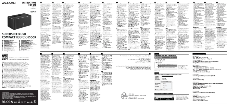 Image de la première page du manuel de l'appareil ADSA-SN