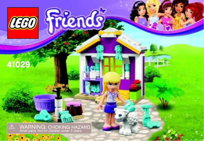 Page 1 de la notice Manuel utilisateur Lego Friends 41029
