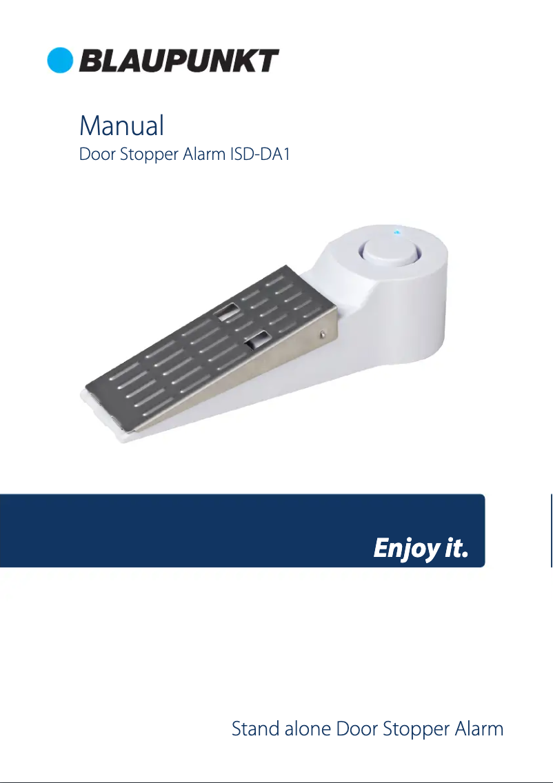 Page 1 de la notice Manuel utilisateur Blaupunkt ISD-DA1