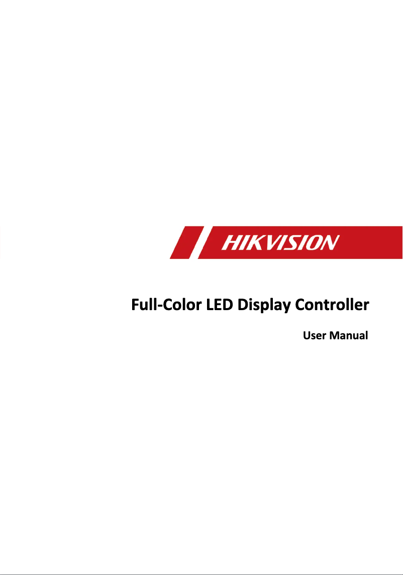 Page n°1 - Mode d'emploi Hikvision DS-D42C16-H