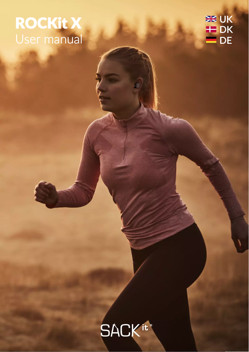 Page 1 de la notice Manuel utilisateur SACK it ROCKit S