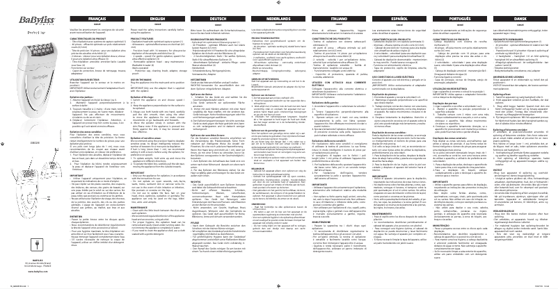 Image de la première page du manuel de l'appareil G802E