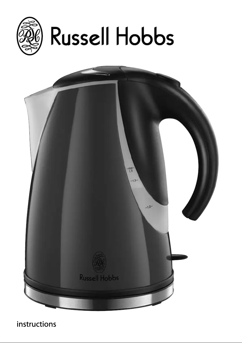 Page n°1 - Manuel utilisateur Russell Hobbs Stylis 18579