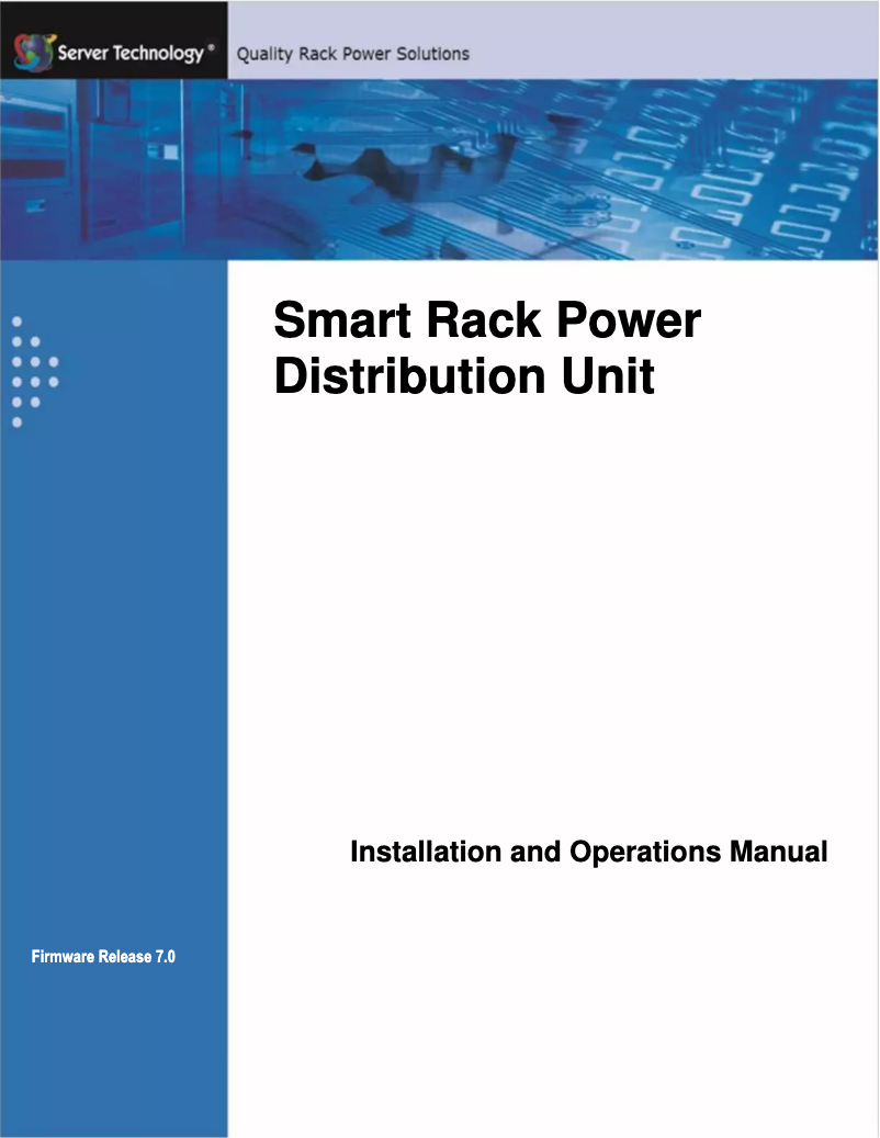 Página 1 del manual Manual de usuario Server Technology CS-24VDD311