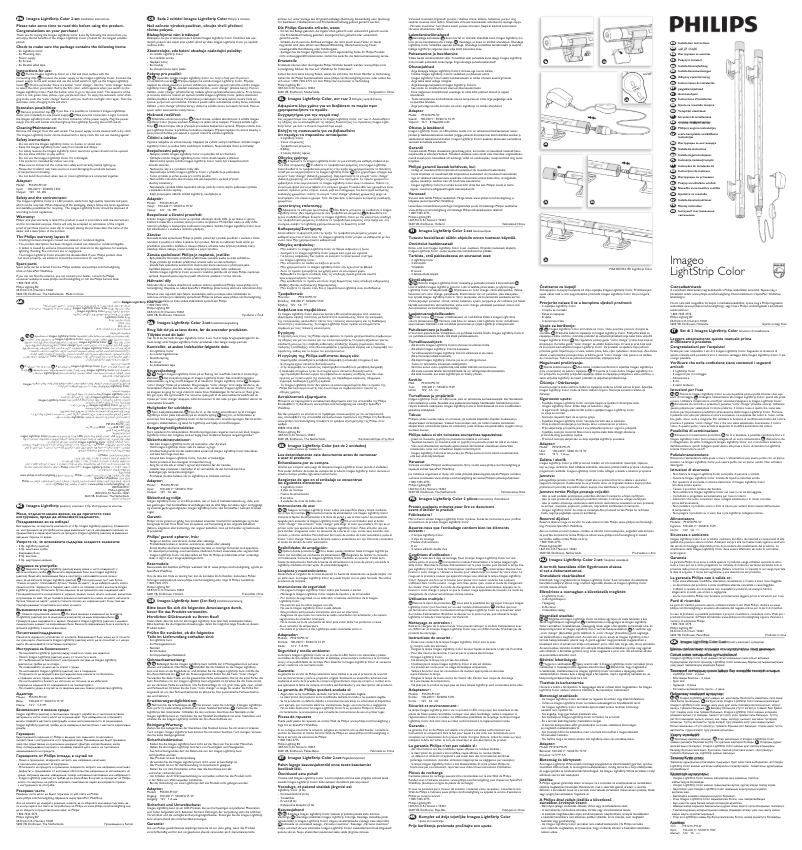 Page n°1 - Manuel utilisateur Philips 6913255PH
