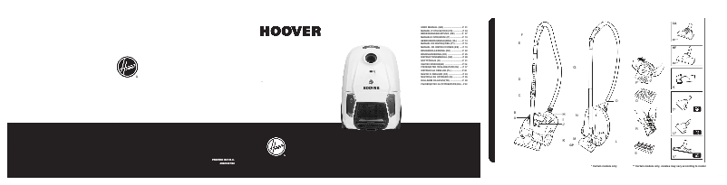 Página 1 del manual Manual de usuario Hoover BV71_BV20011