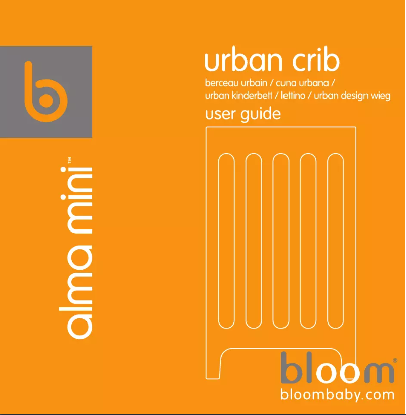 Page 1 de la notice Manuel utilisateur Bloom Alma Mini