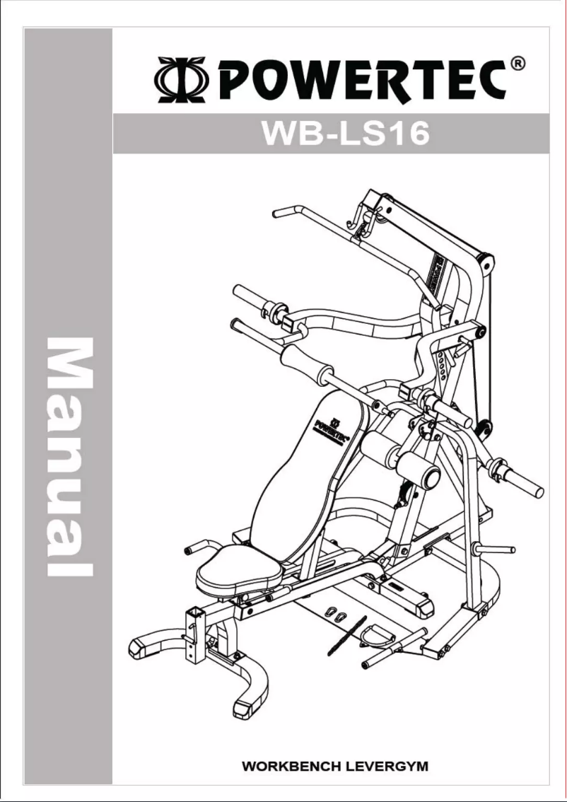 Page n°1 - Manuel utilisateur Powertec WB-LS16