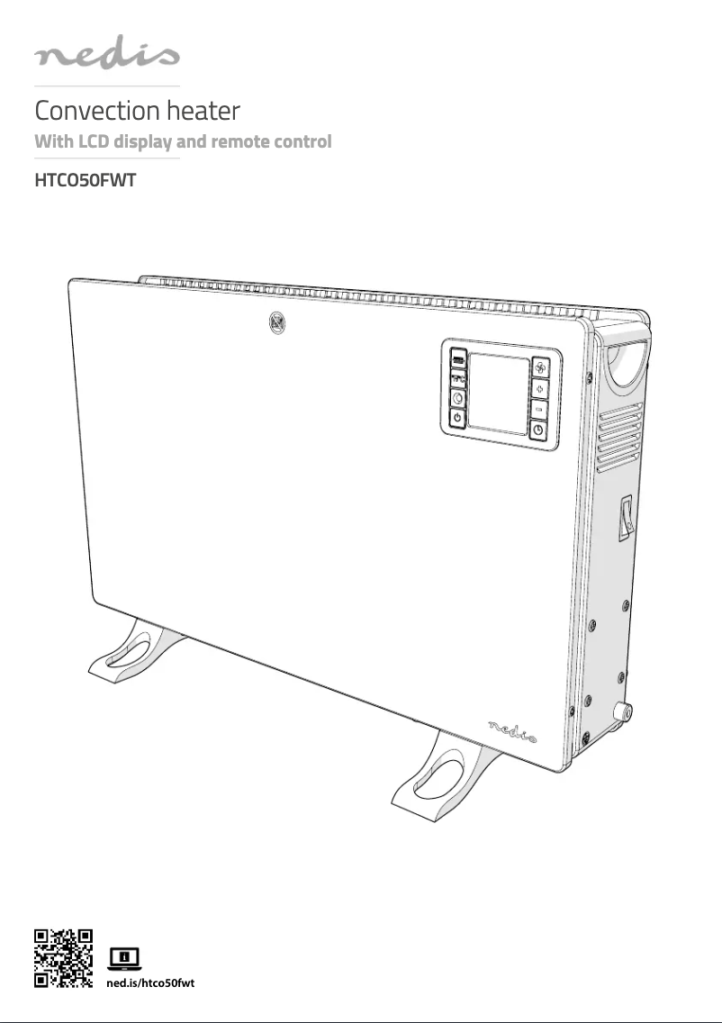 Page 1 de la notice Manuel utilisateur Nedis HTCO50FWT