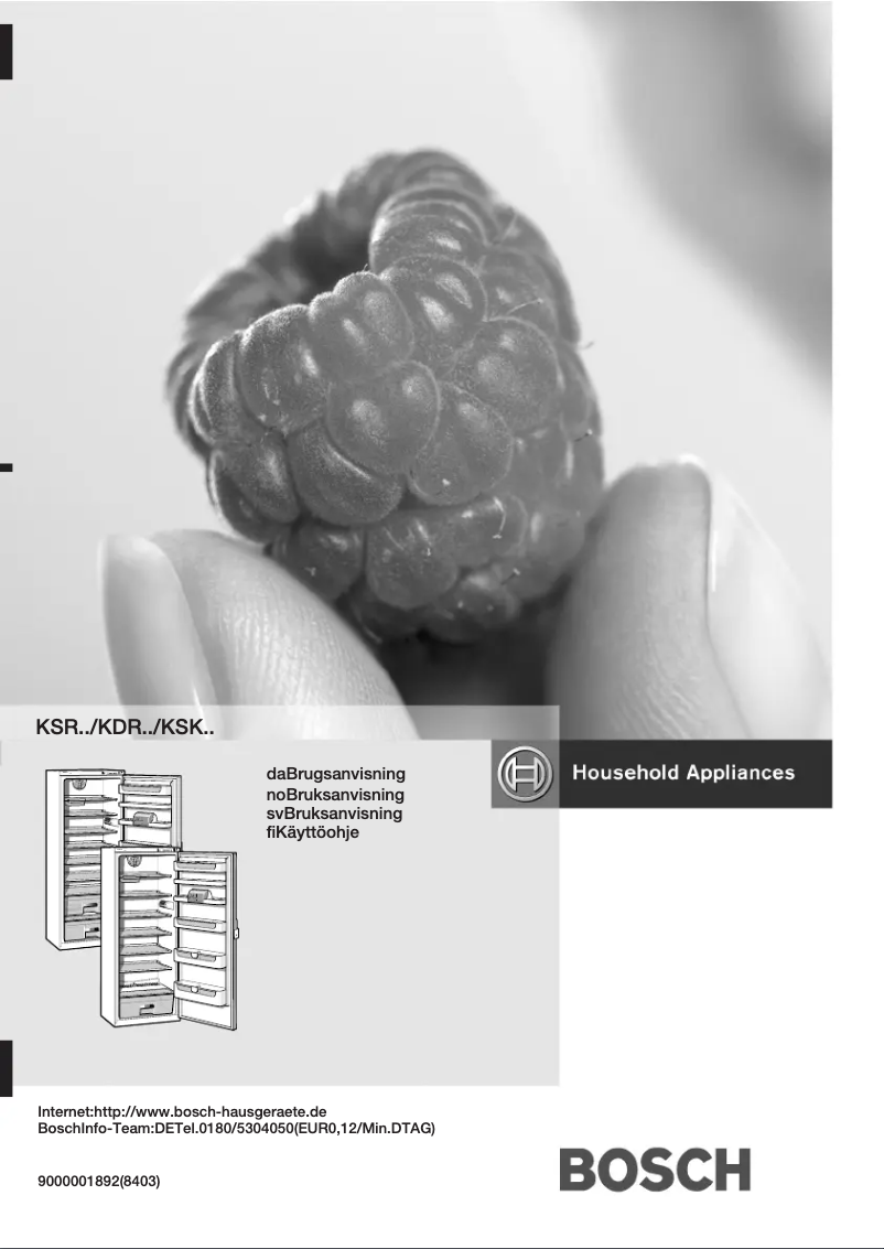 Image de la première page du manuel de l'appareil KDR40423