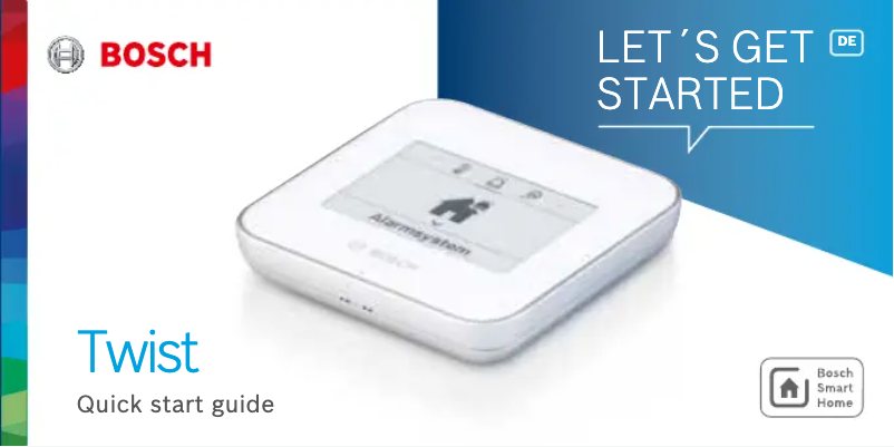 Image de la première page du manuel de l'appareil Twist