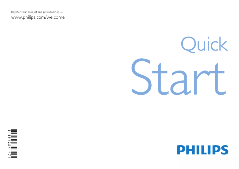 Image de la première page du manuel de l'appareil 26PFL5604H