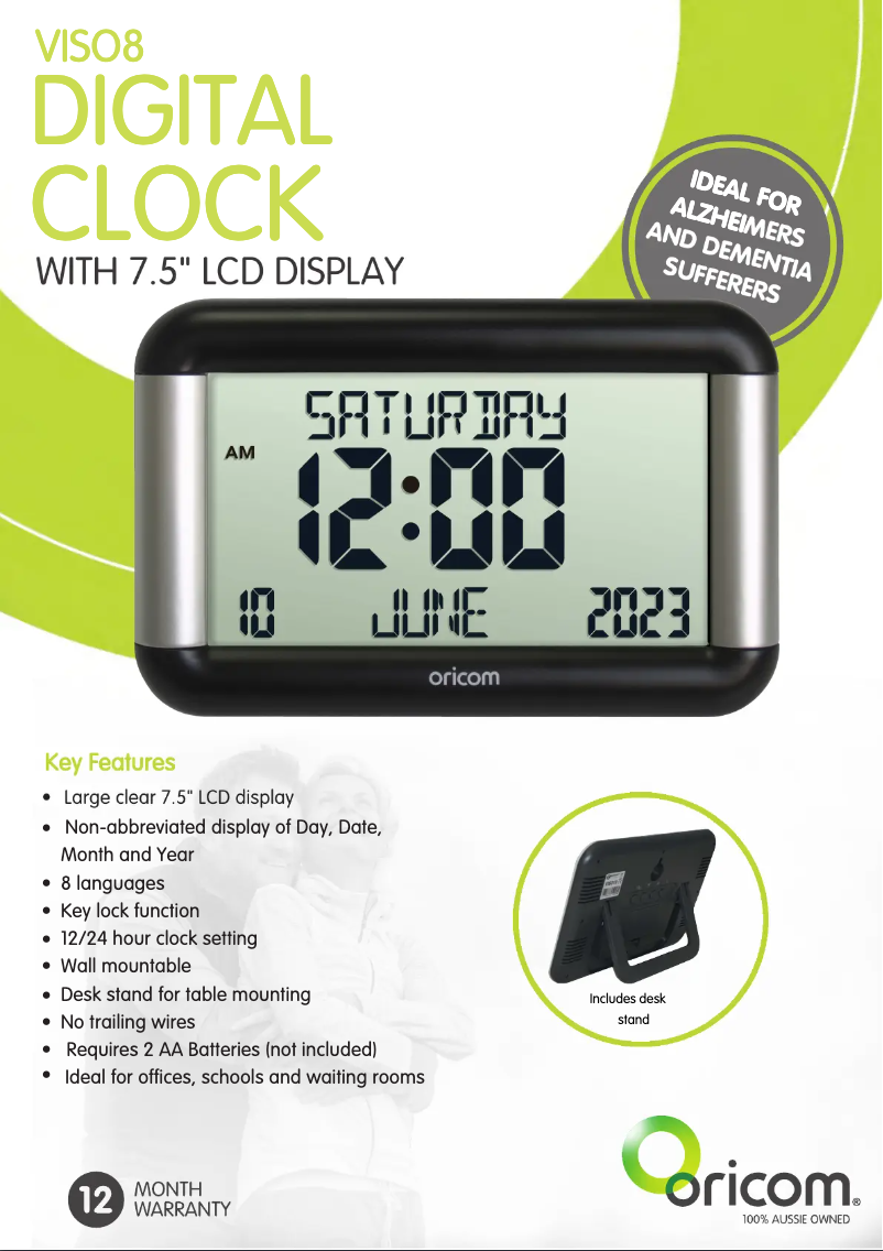 Image de la première page du manuel de l'appareil VISO10