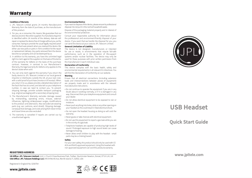 Page n°1 - Manuel utilisateur JPL Commander-2 V2