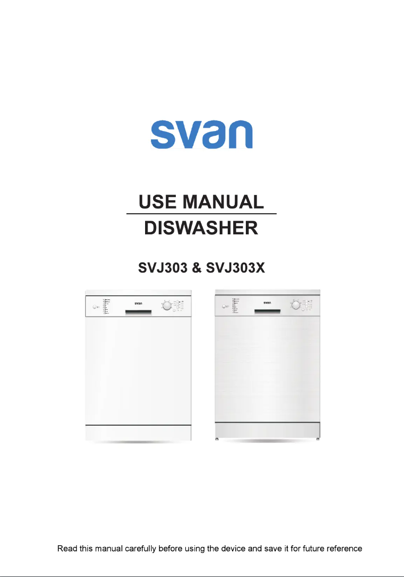 Page 1 de la notice Manuel utilisateur SVAN SVJ303X
