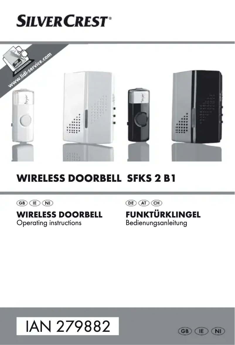 Page 1 de la notice Manuel utilisateur SilverCrest SFKS 2 B1