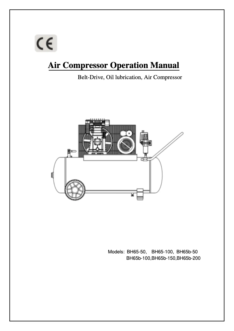 Image de la première page du manuel de l'appareil BH65b-200