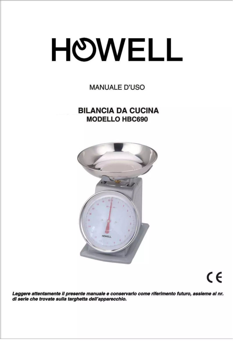 Page 1 de la notice Manuel utilisateur Howell HBC690