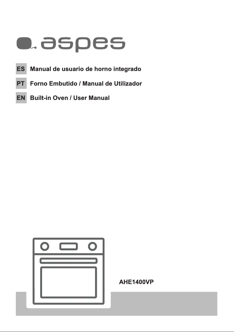 Page 1 de la notice Manuel utilisateur Aspes AHE1400PI