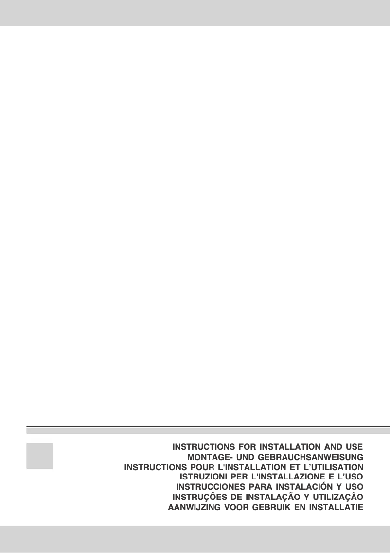 Page n°1 - Manuel utilisateur Candy CSDH 917 X