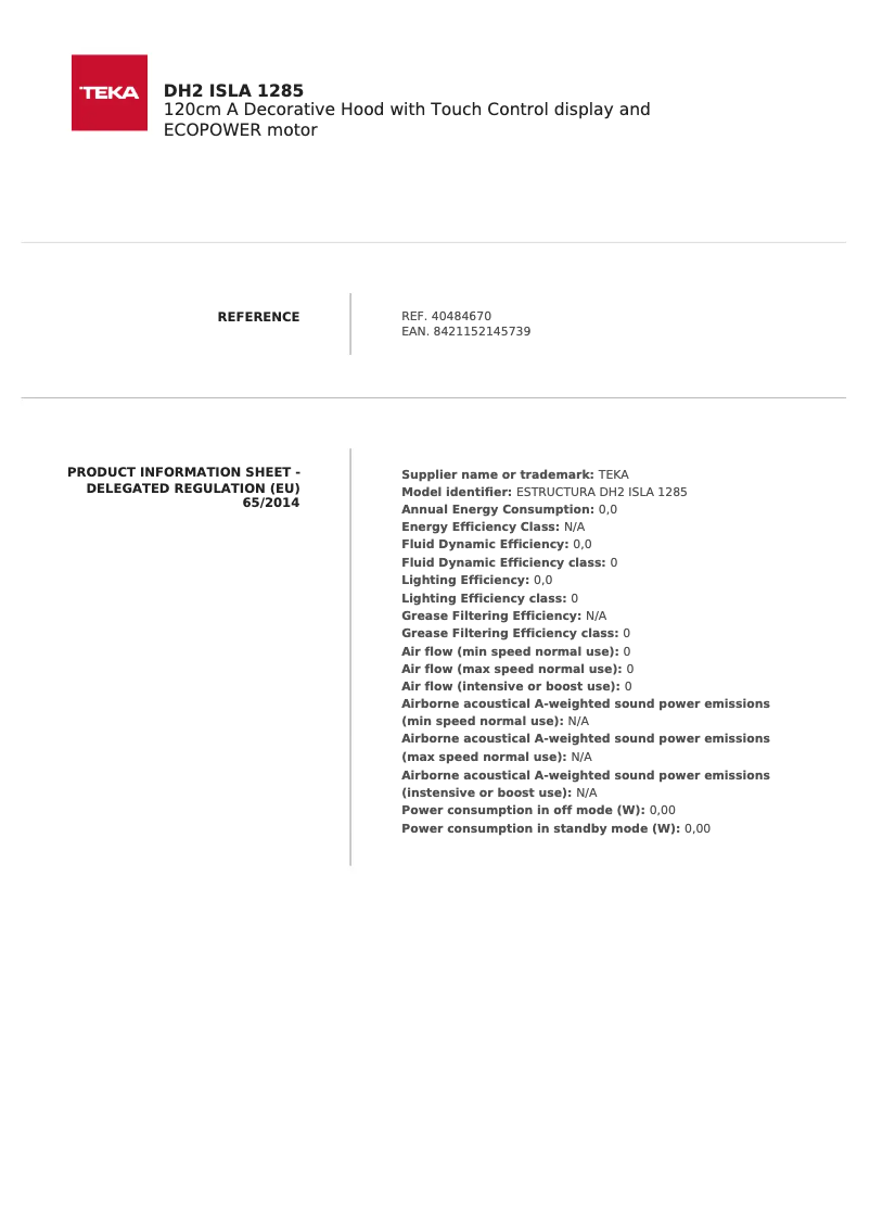 Image de la première page du manuel de l'appareil DH2 985