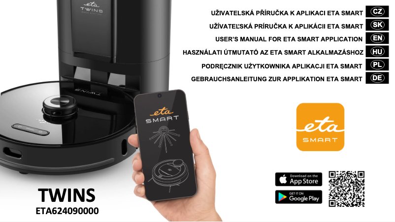Page 1 de la notice Manuel utilisateur Eta Twins 6240 90000