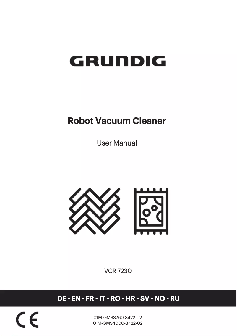 Page 1 de la notice Manuel utilisateur Grundig VCR 7230