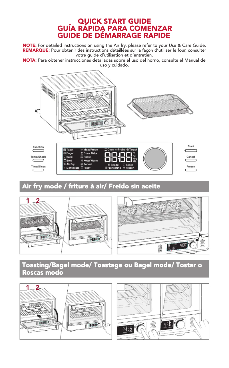 Page n°1 - Guide de démarrage rapide KitchenAid KCO224