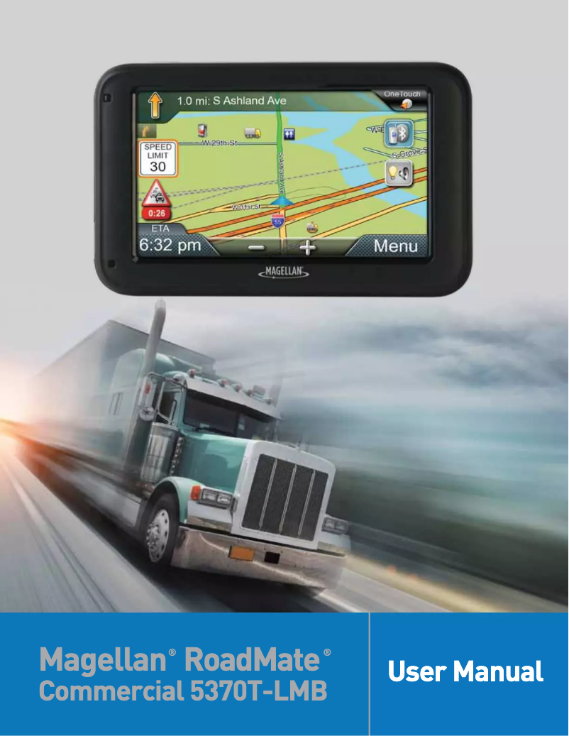 Page n°1 - Manuel utilisateur Magellan RoadMate 5370T-LMB