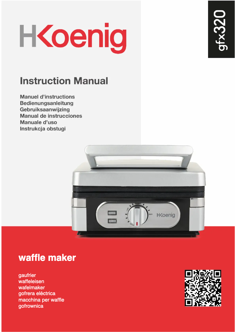 Page n°1 - Manuel utilisateur H.Koenig GFX320