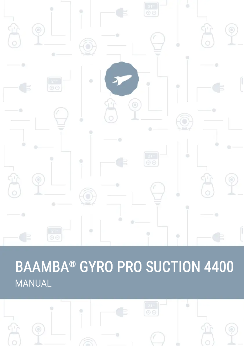 Page 1 de la notice Manuel utilisateur SPC Baamba Gyro Pro Suction 4400