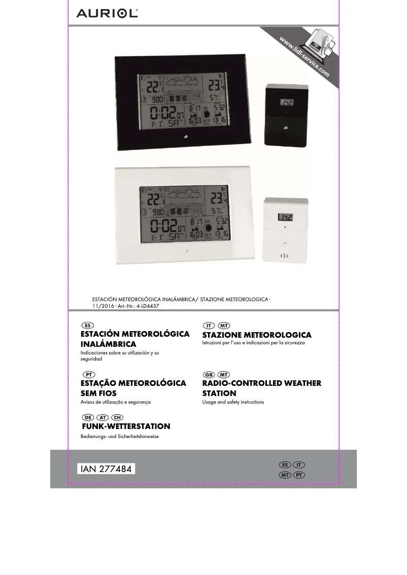 Image de la première page du manuel de l'appareil 4-LD4437