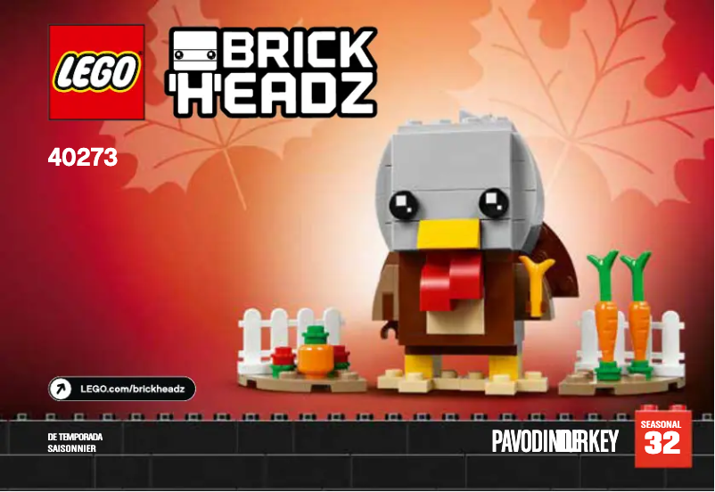 Page n°1 - Manuel utilisateur Lego BreakHeadz 40273
