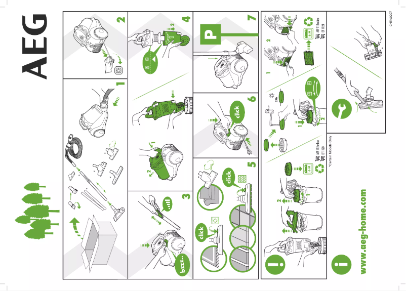 Page n°1 - Manuel utilisateur AEG LX4-1-WR